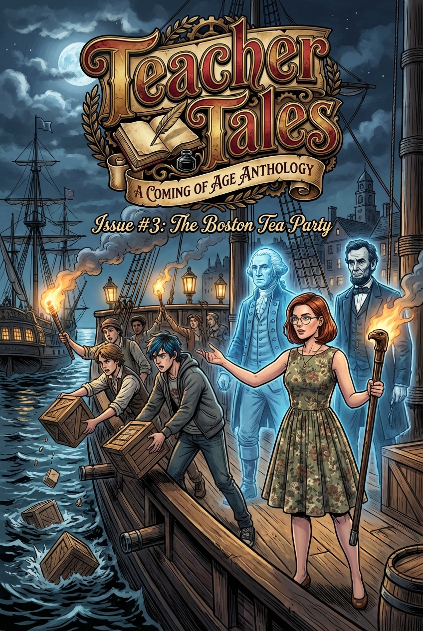 Teacher Tales: The Boston Tea Party | ComicInk