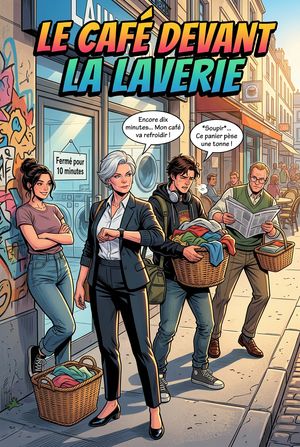 Le Café Devant La Laverie