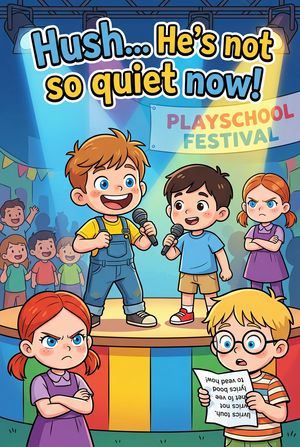 Hush… He’s not so quiet now!